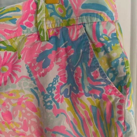 Lilly Pulitzer Multicolor Floral Print Shorts - Picture 2 of 11